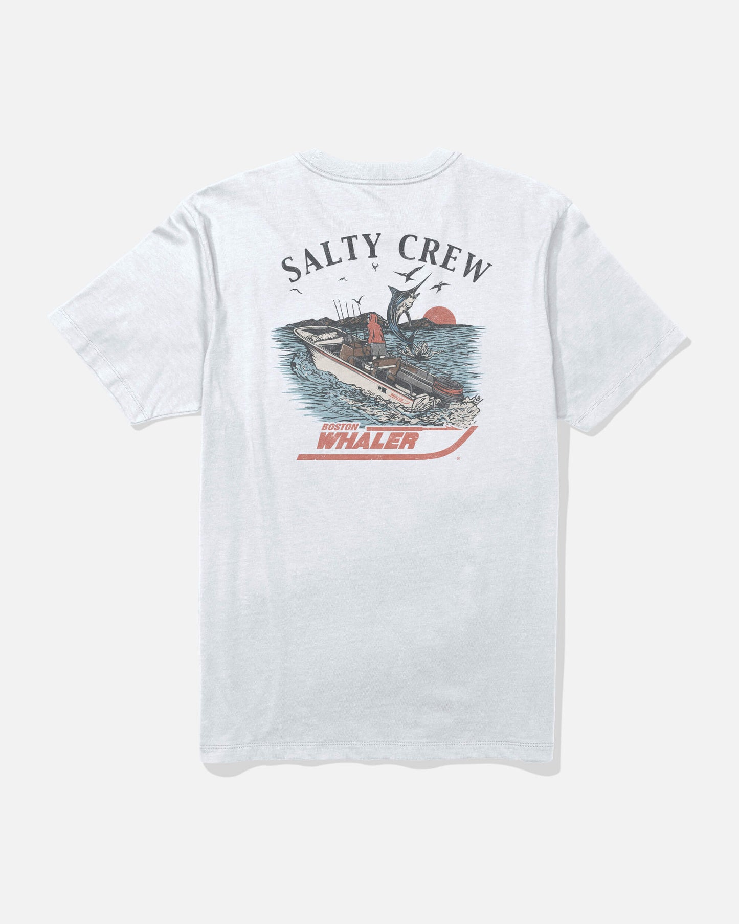 Whaler Chase Ss Tee - White