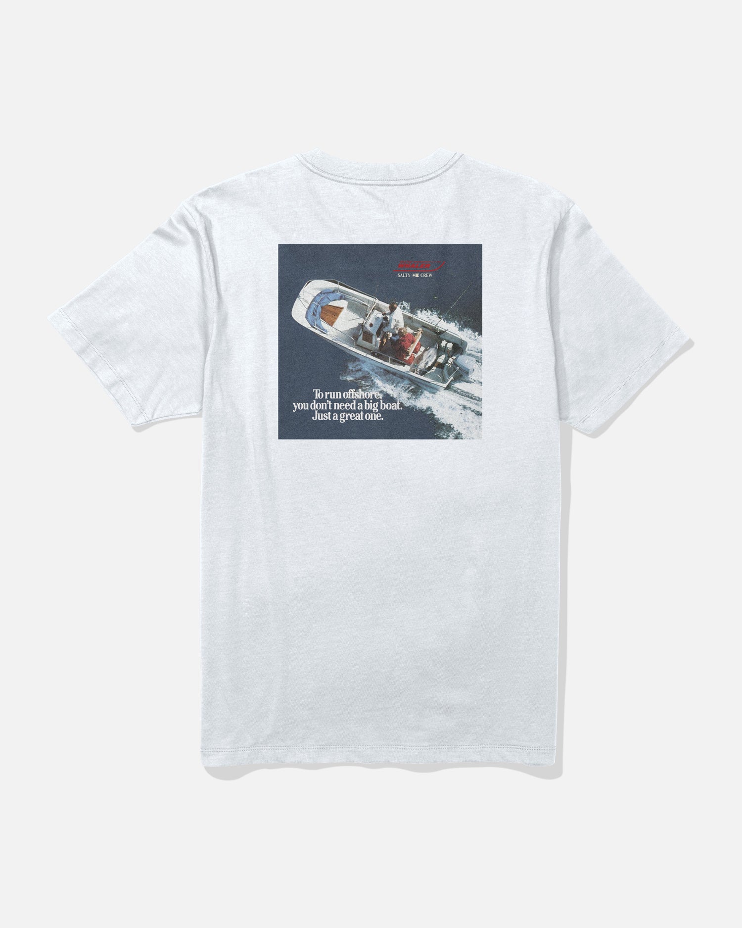 Whaler Offshore Ss Tee - White
