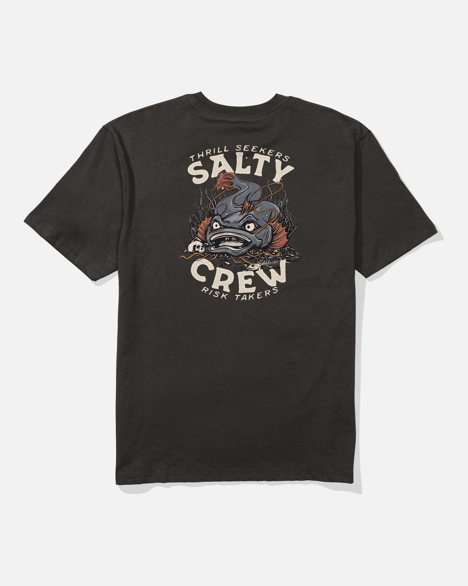 Catfish Monst Ss Tee - Black