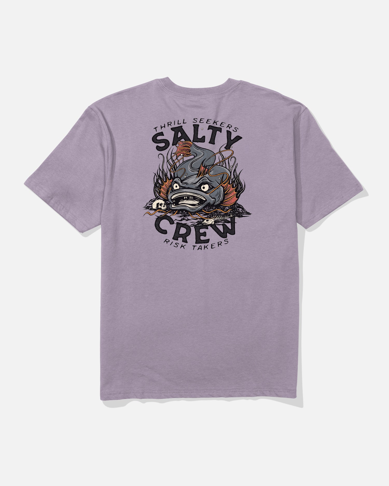 Catfish Monst Ss Tee - Grape