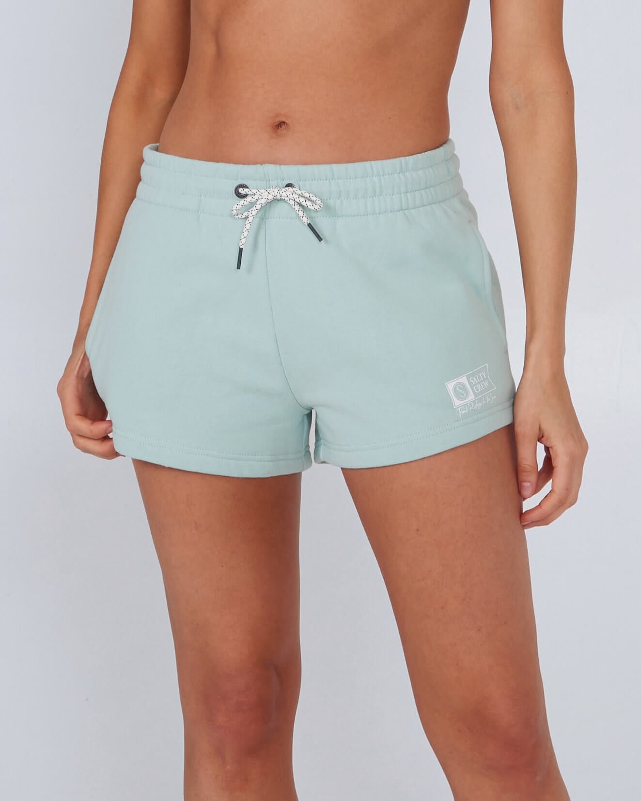 Salty Crew Womens - Alpha 2.5" Sweatshort - Jade