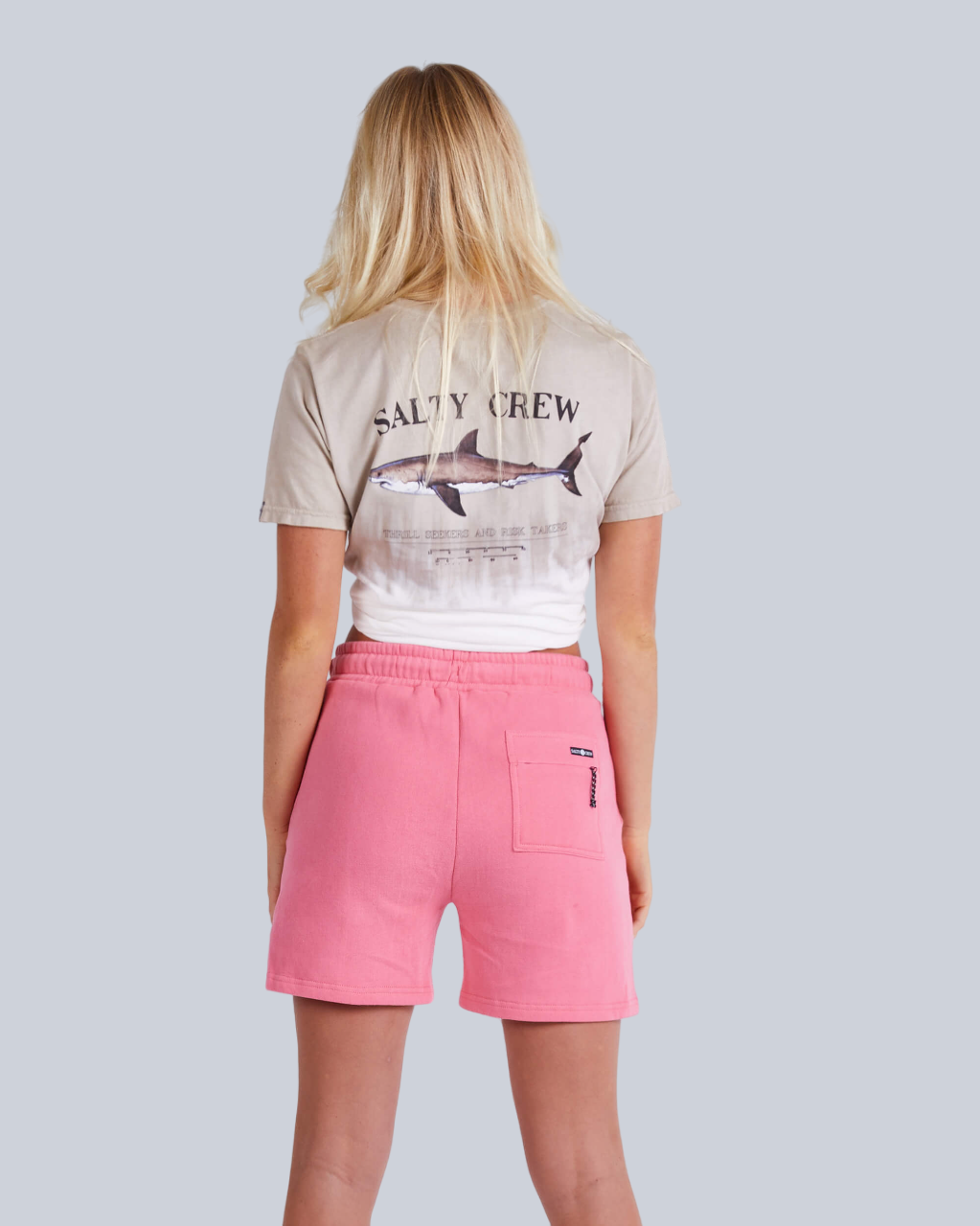 Alpha Sweatshort - Deep Pink