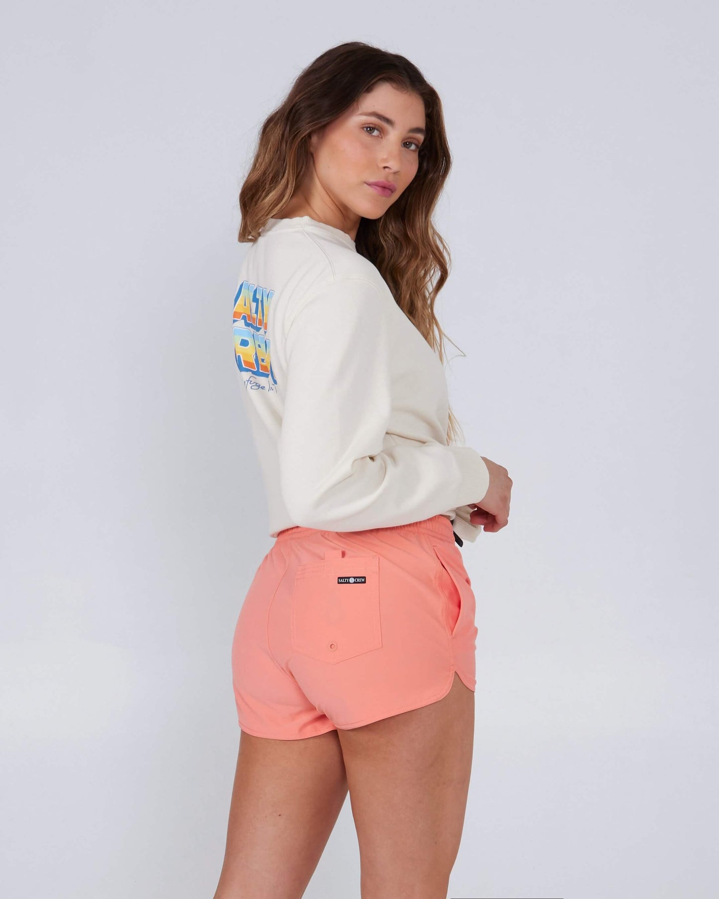 Salty Crew Womens - Beacons Short - Sunrise Coral