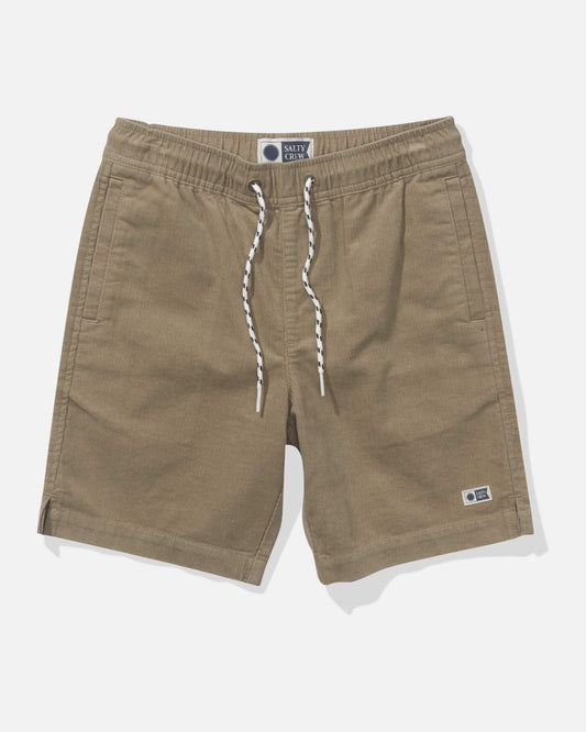 Salty crew SHORTS Kahuna Cord  Short Kids - Khaki in Khaki
