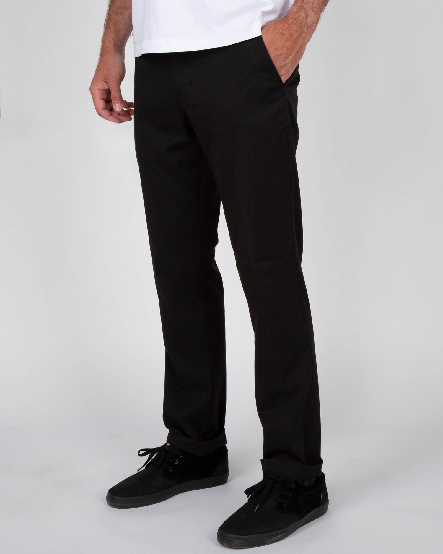 Salty Crew Men - Deckhand Black Pant