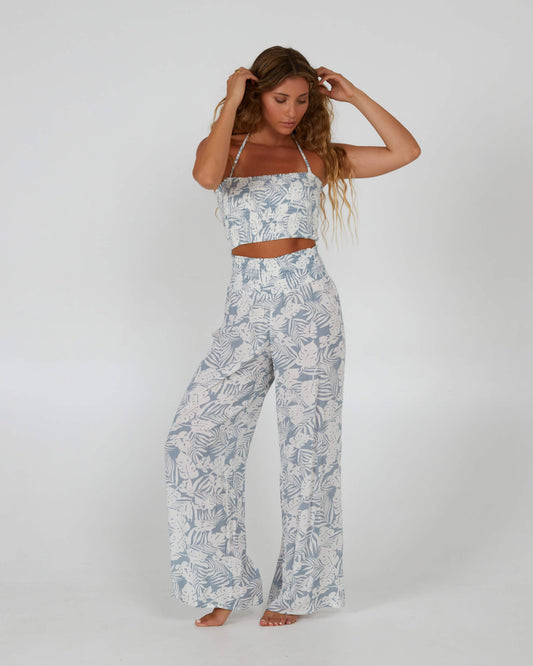 Salty Crew Womens - Mainland Beach Pant - Sea Blue