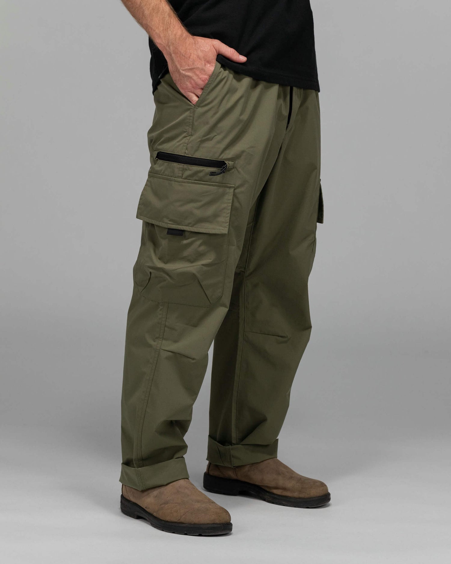 Salty crew PANTS Shore Cargo Pants - Olive in Olive