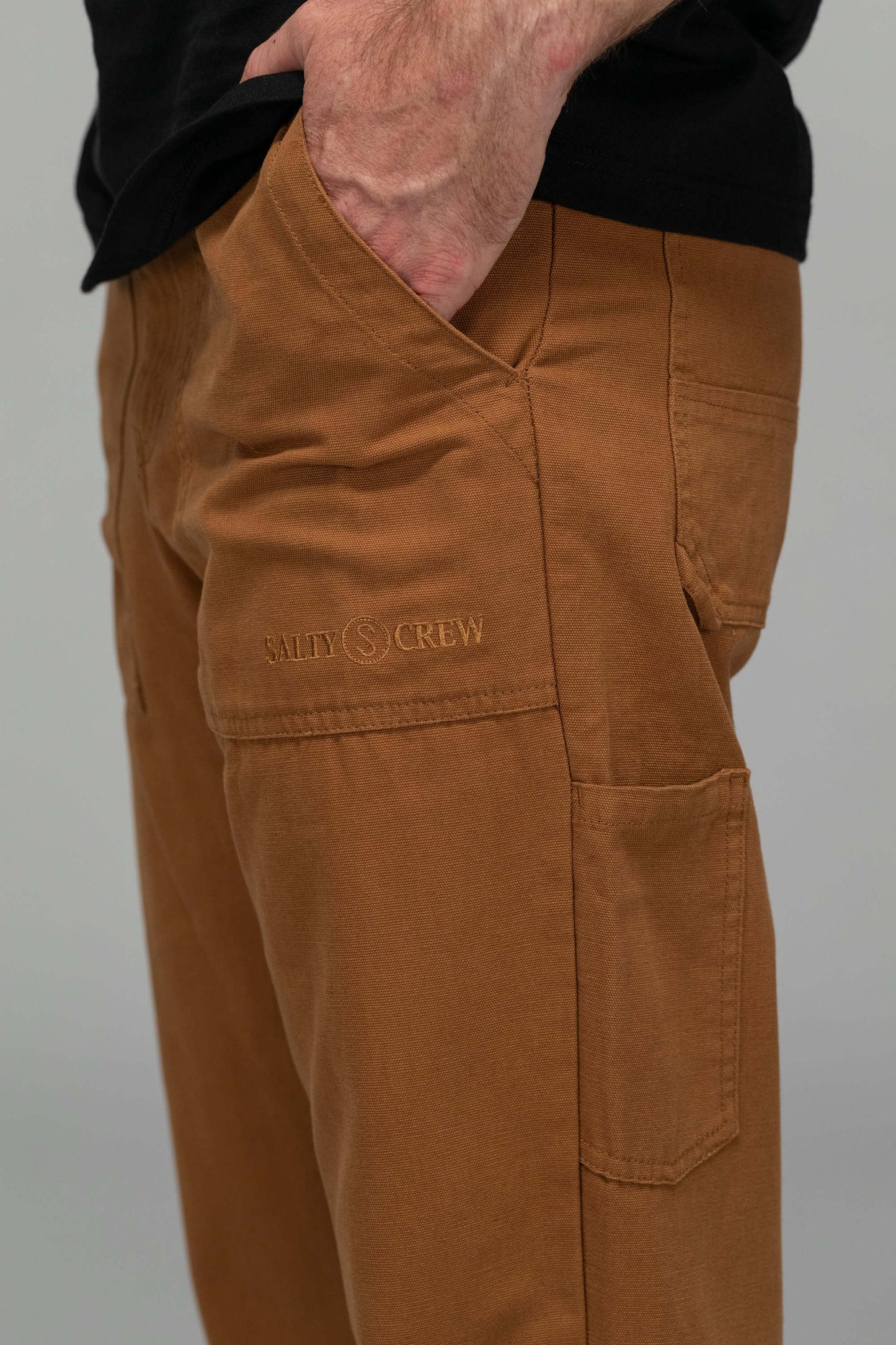 Salty crew PANTS Service Pants - Mud in Mud