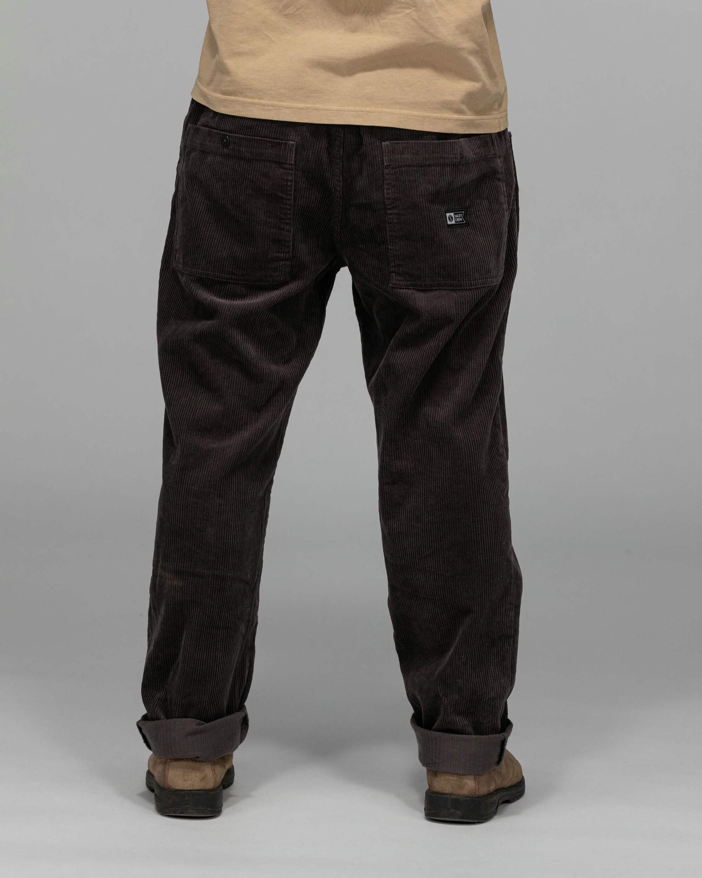 Salty crew PANTS Cruiser Cord Pants - Charcoal in Charcoal