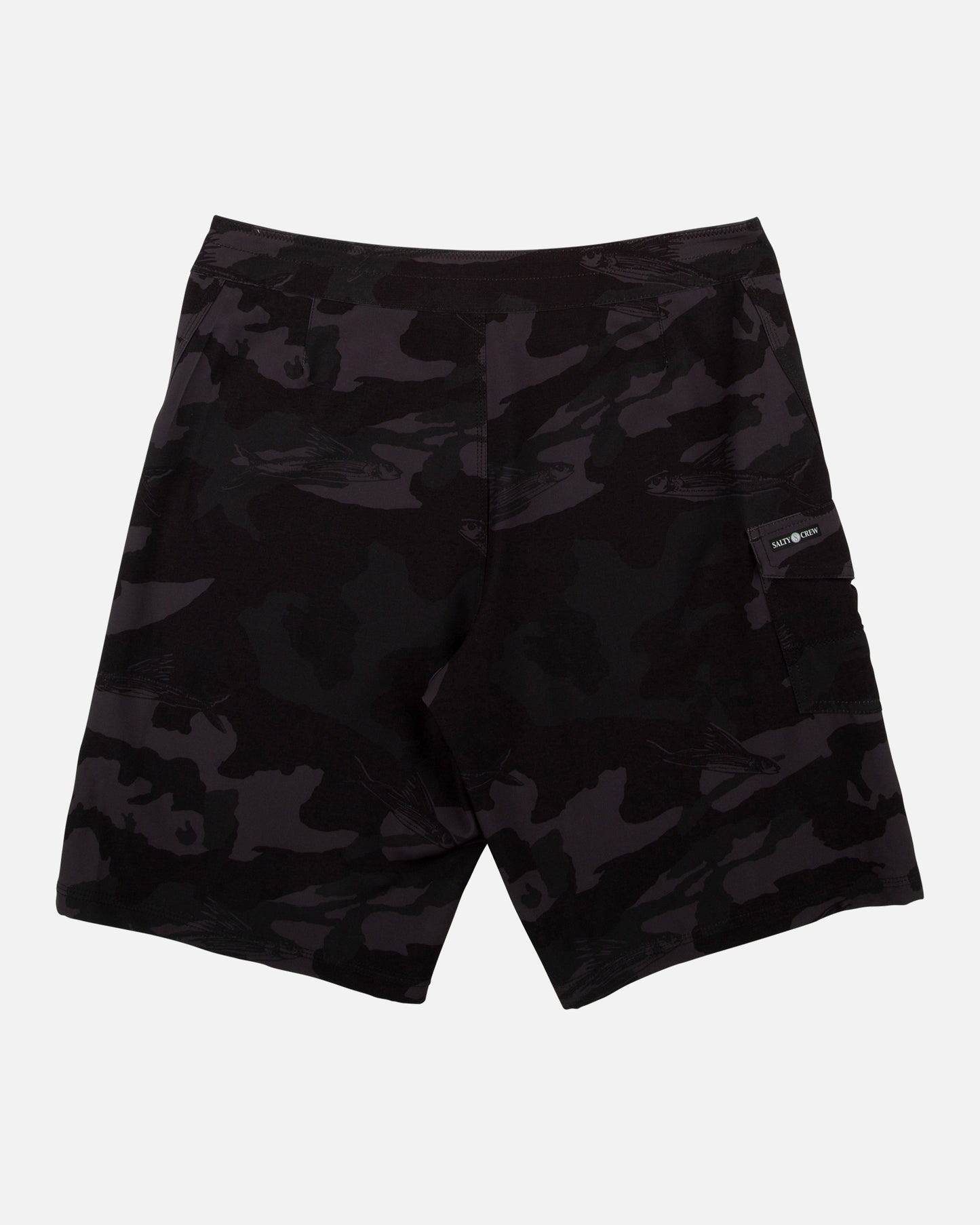 Lowtide Boardshort - Black Camo