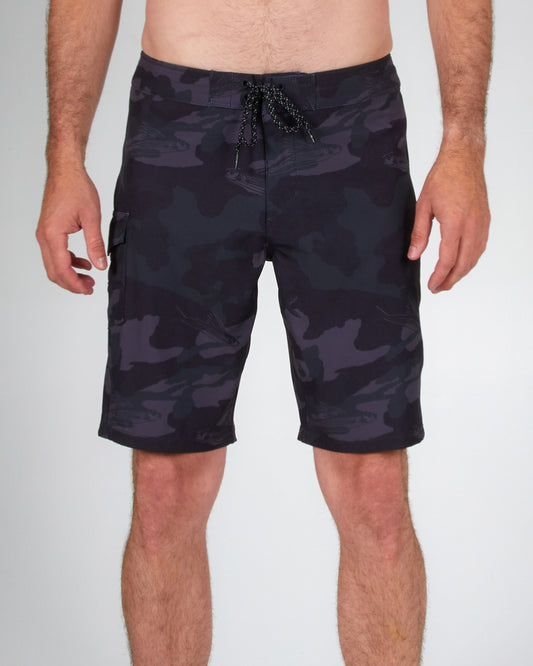 Lowtide Boardshort - Black Camo