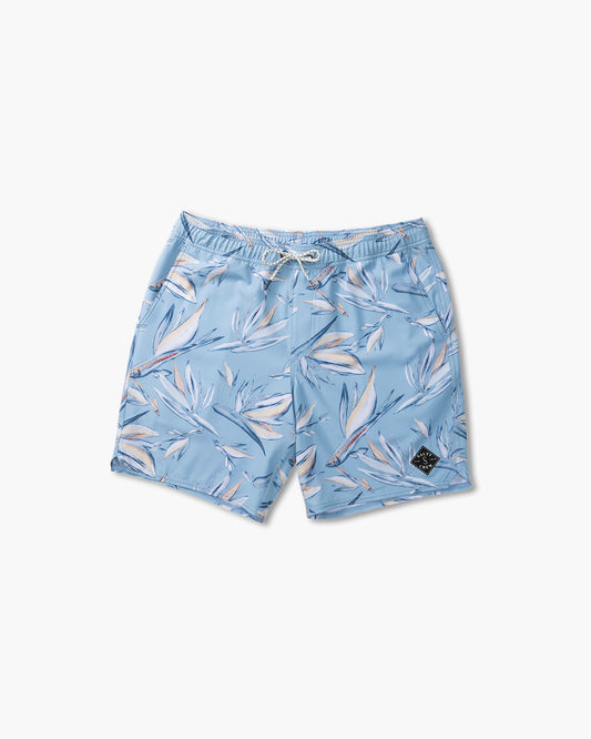 Lowtide Boys Elastic Boardshort - Blue