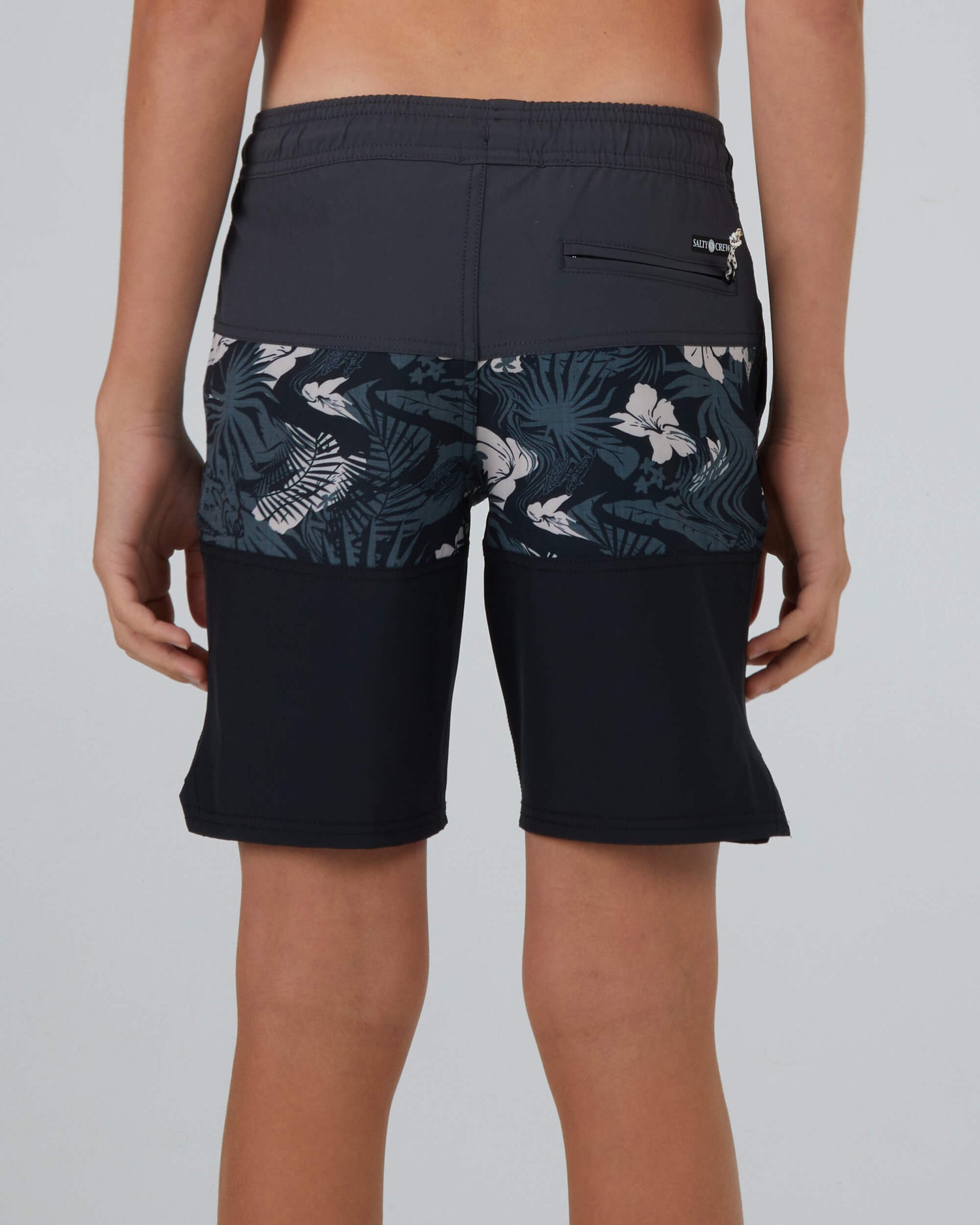 Salty Crew Boys - Beacons 2 Boys Elastic Boardsh - Charcoal