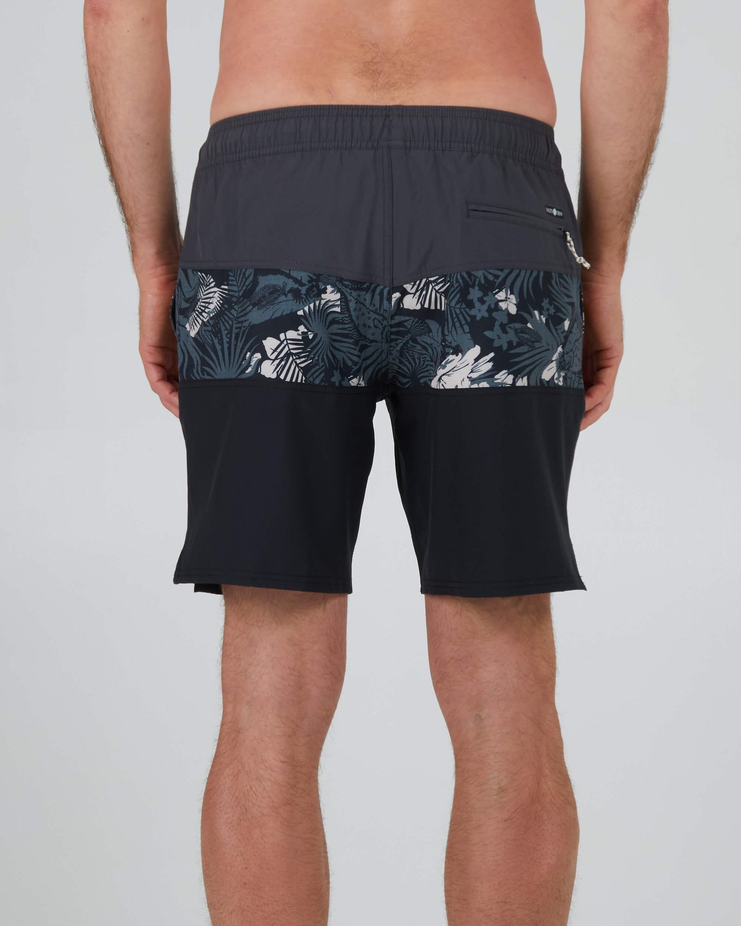 Salty Crew Men - Beacons 2 Elastic Boardshort - Charcoal