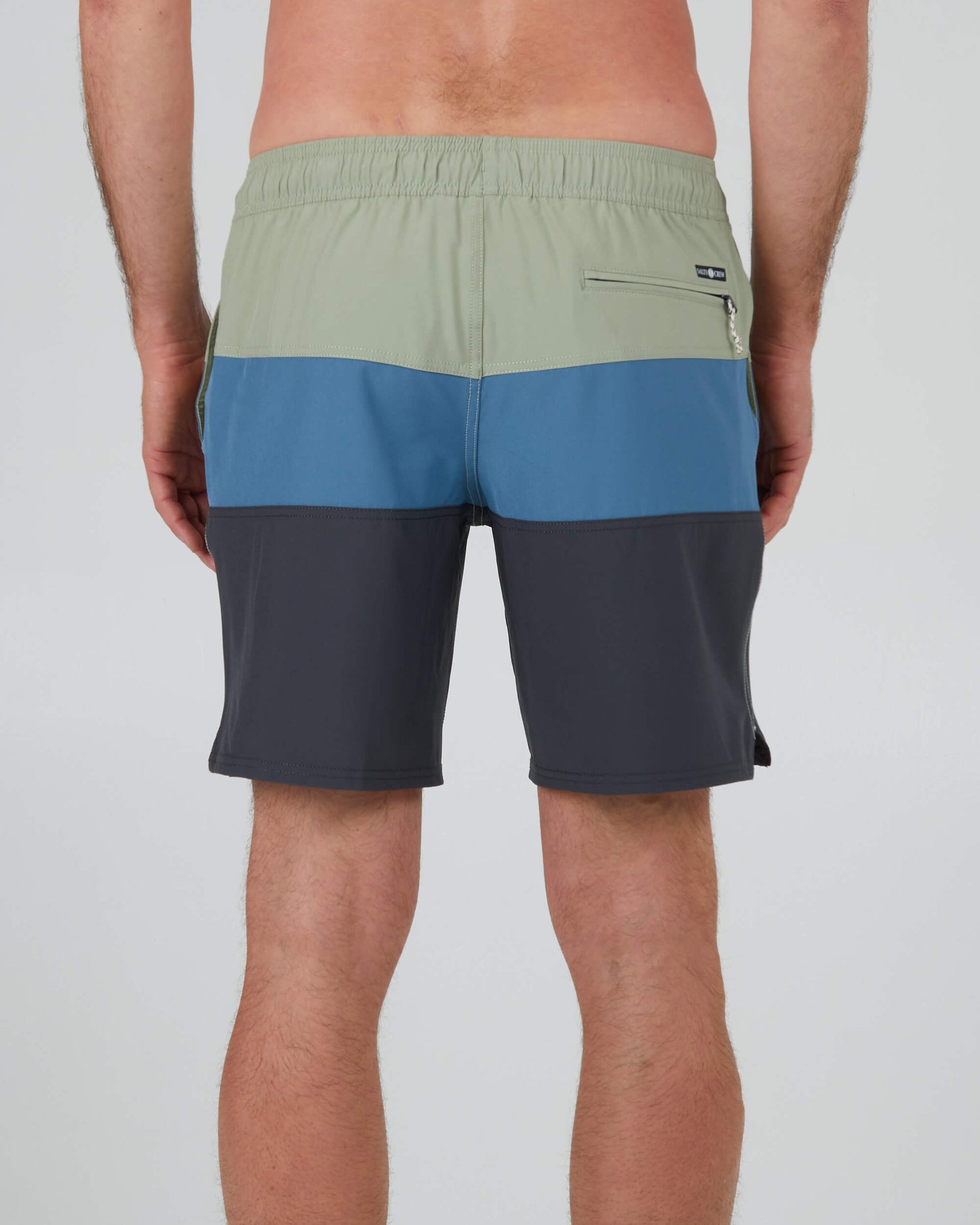 Salty Crew Men - Beacons 2 Elastic Boardshort - Dusty Sag