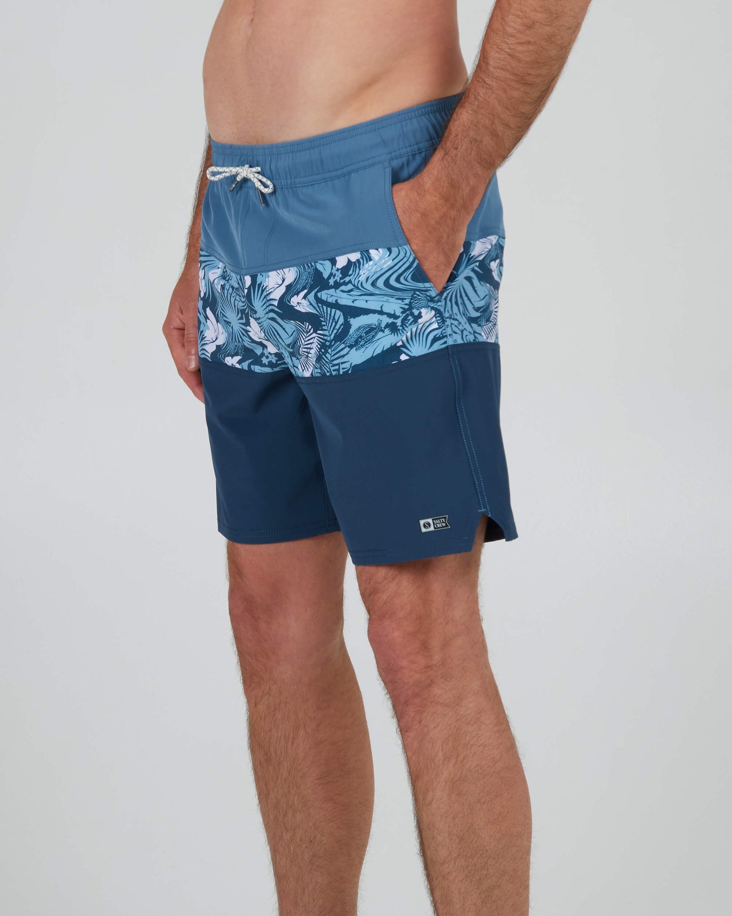 Salty Crew Men - Beacons 2 Elastic Boardshort - Slate