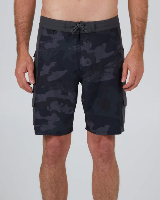 Salty Crew Men - Transom Utility Boardshort - Black Camo