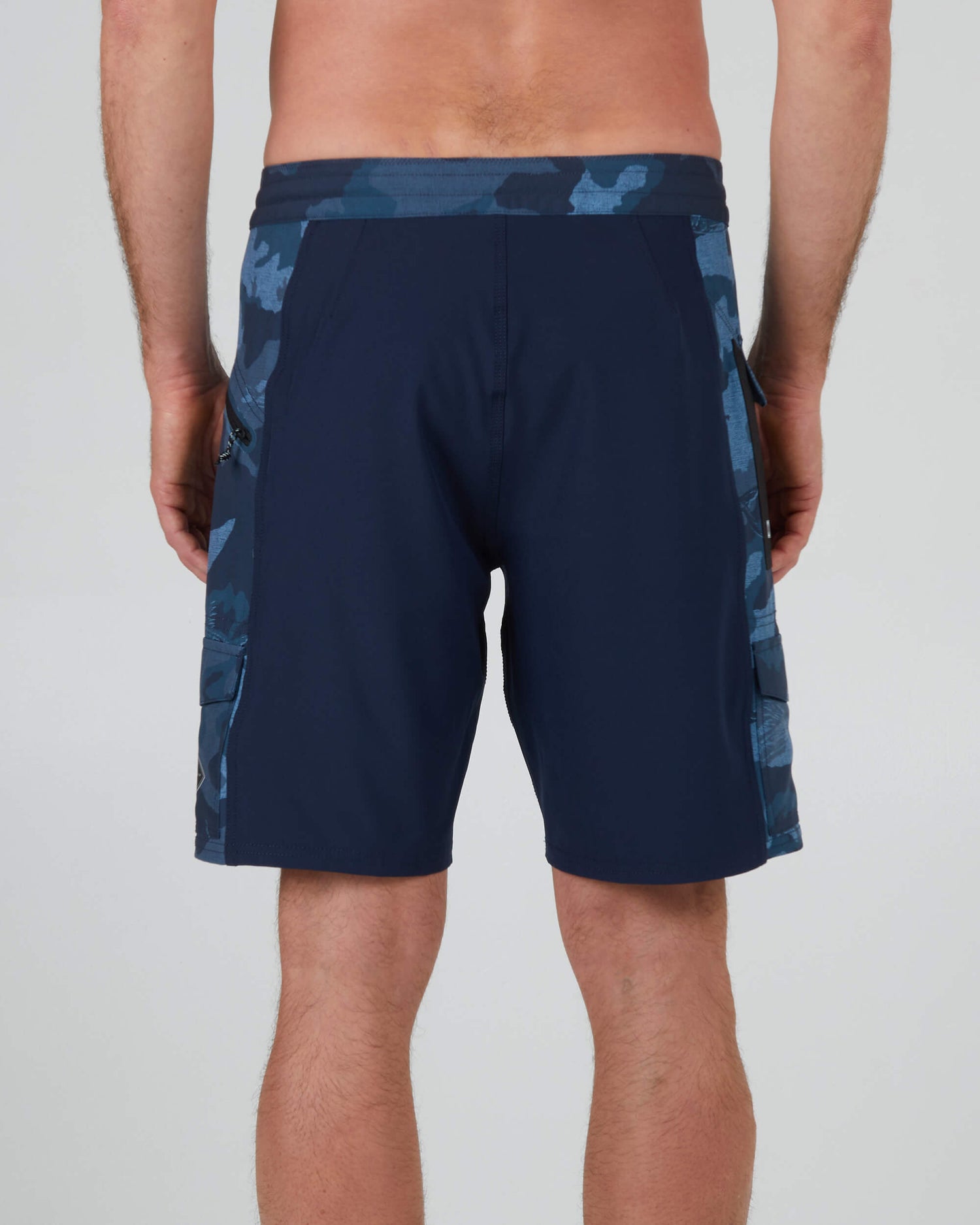 Salty Crew Men - Transom Utility Boardshort - Blue Camo