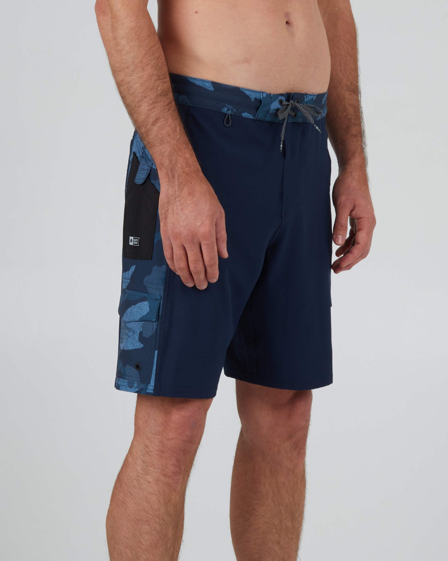 Salty Crew Men - Transom Utility Boardshort - Blue Camo