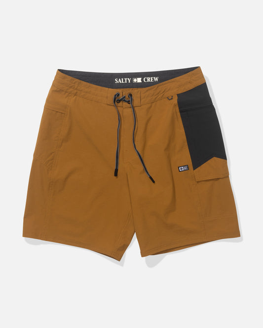 Flagship Boatshort - Bronze Brown