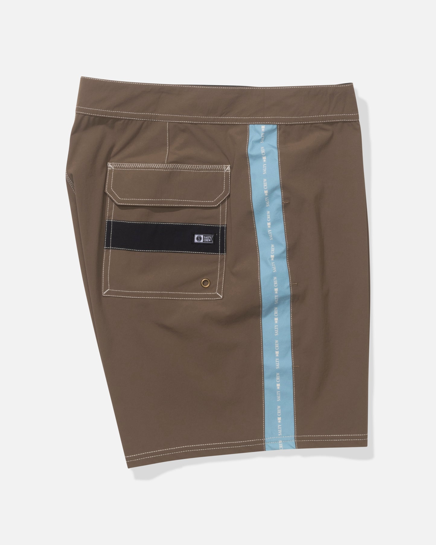 Channel  Boardshort - Dark Brown
