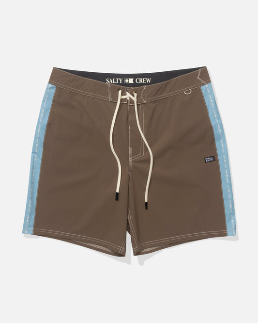 Channel  Boardshort - Dark Brown