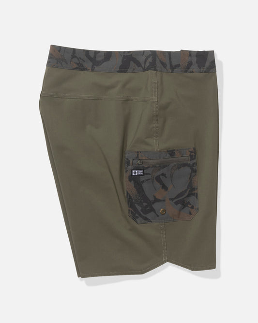 Session Boardshort - Dusty Olive