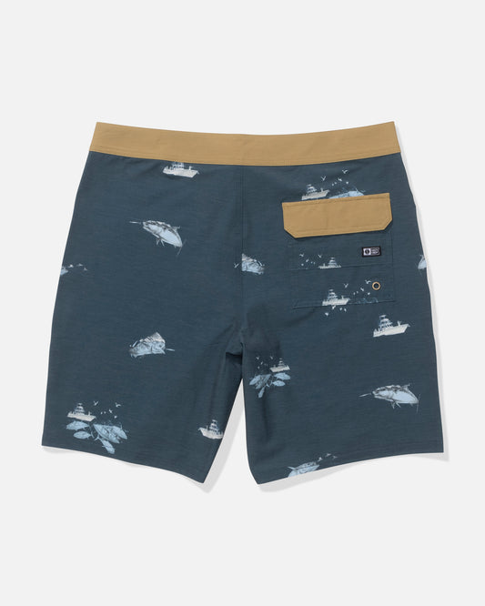 Crew Boardshort - Midnight Navy