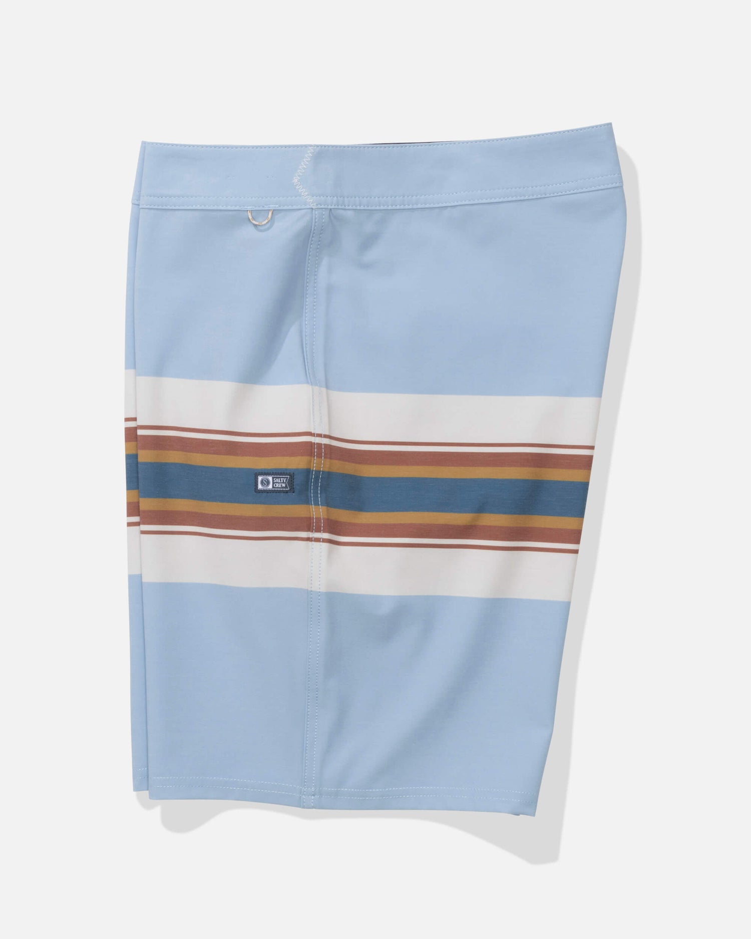 Crew Stripe Boardshort - Coast Blue