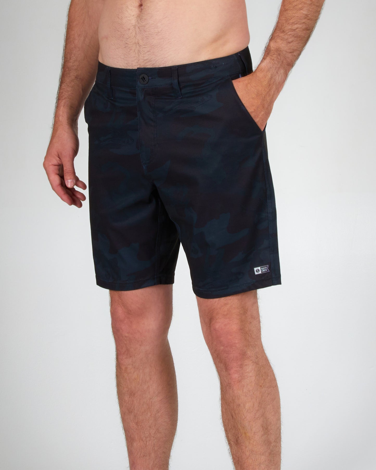 Drifter 2  Hybrid Walkshort - Black/Camo