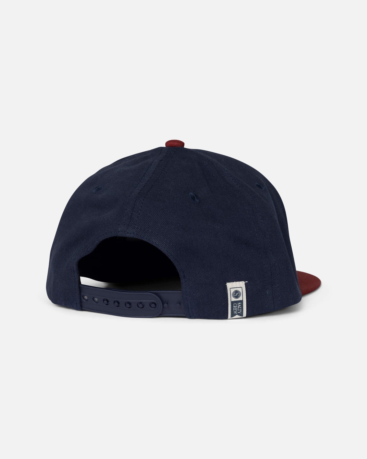 Bruce  6 Panel Kids - Navy/Red