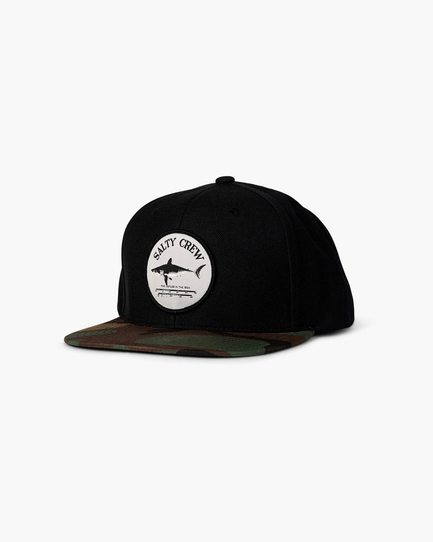 Salty Crew Men - Bruce 6 Panel - Black Camo