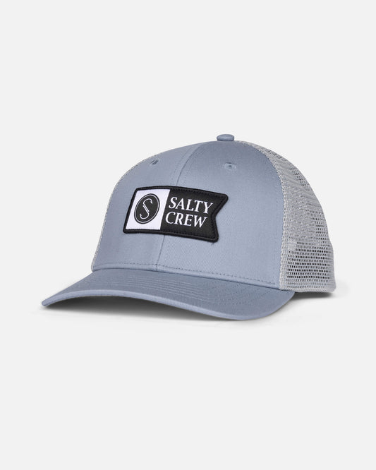 Salty crew HATS Pinnacle  Retro Trucker Kids - Blue Fog in BLUE FOG
