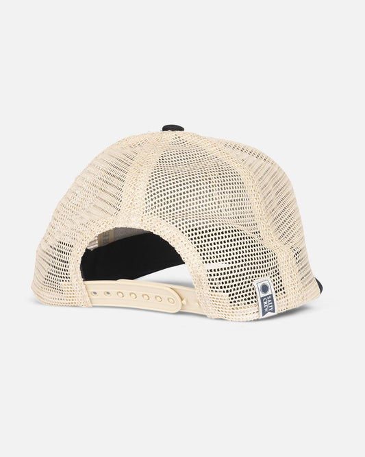 Salty crew HATS Sealine  Retro Trucker Kids - Olive/Black in OLIVE/BLACK