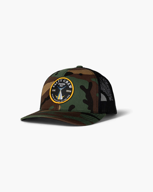 Salty Crew Men - Bottom Dweller Retro Trucker - Camo