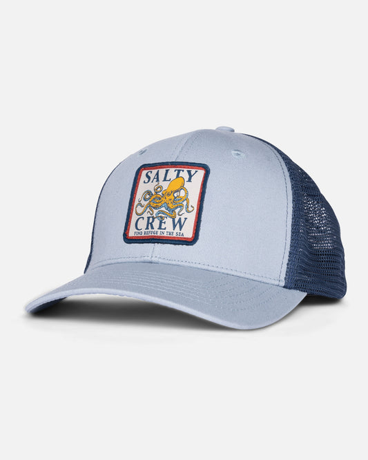 Ink Slinger Retro Trucker - Blue Fog