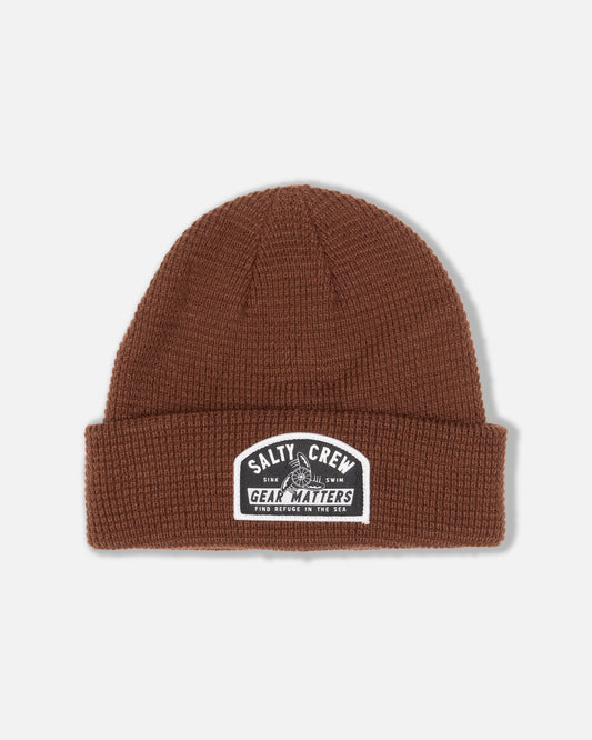 Coastal Beanie - Root Beer