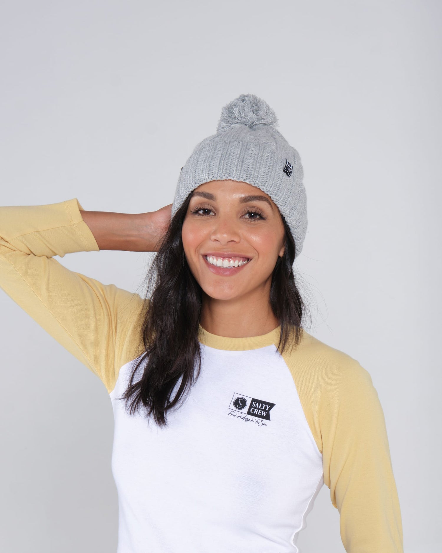 Salty Crew Womens - Halyard Beanie - Athletic Heather