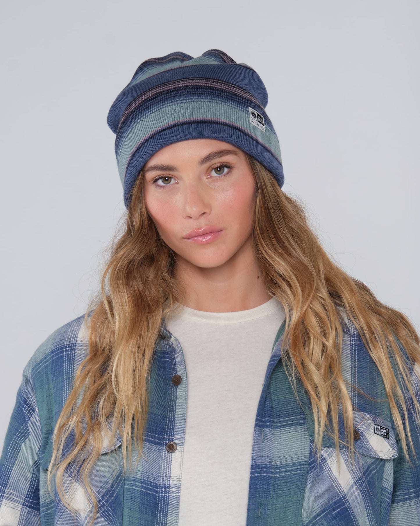 Salty Crew Womens - Frits Beanie - Blue Steel