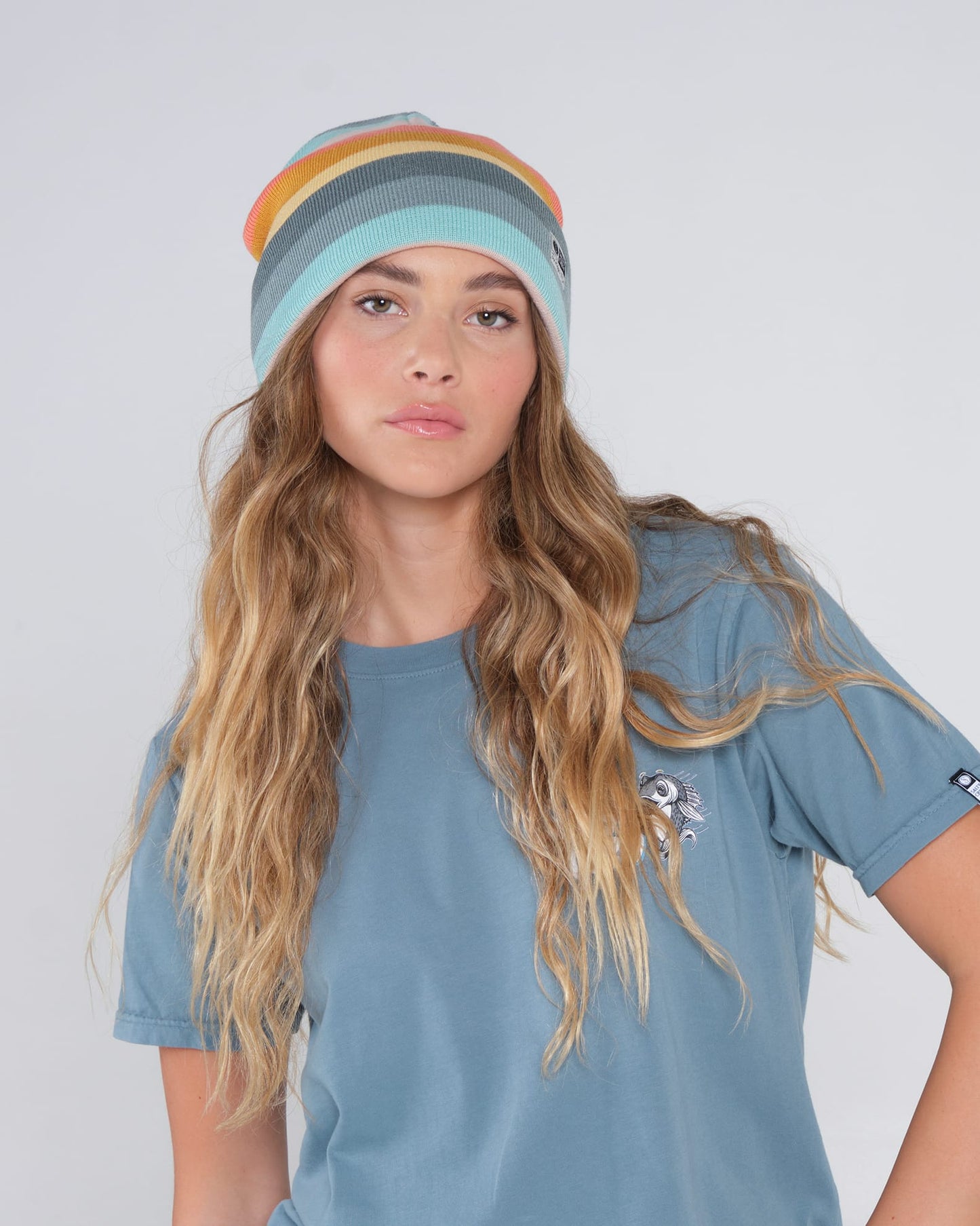 Salty Crew Womens - Frits Beanie - Hot Coral