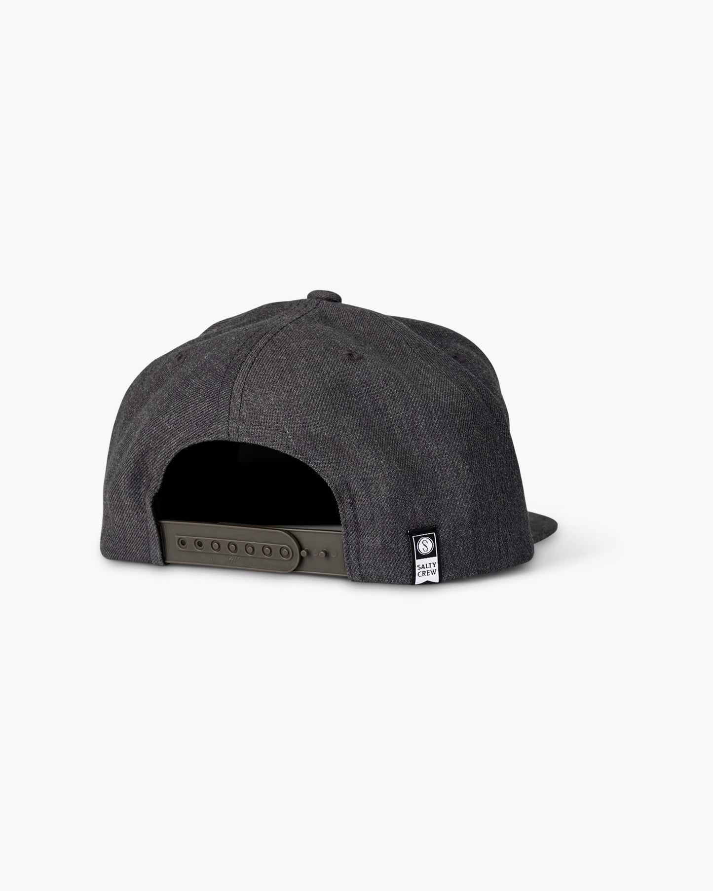 Salty crew HATS Rooster 6 Panel - Dark Heather Grey in Dark Heather Grey