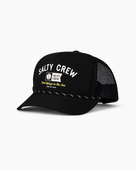 Surf Club Trucker  - Black