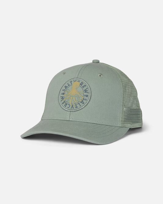 Tentacles Retro Trucker - Mineral Teal
