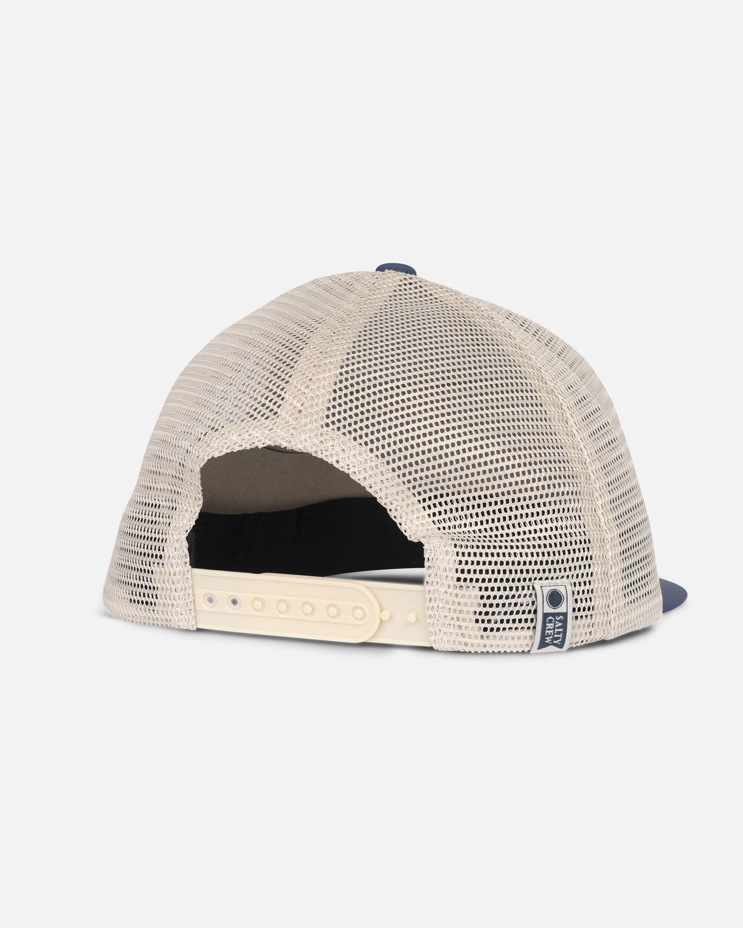 Salty crew HATS Marlin Diamond  Trucker Kids - Oyster/Slate in Oyster/Slate