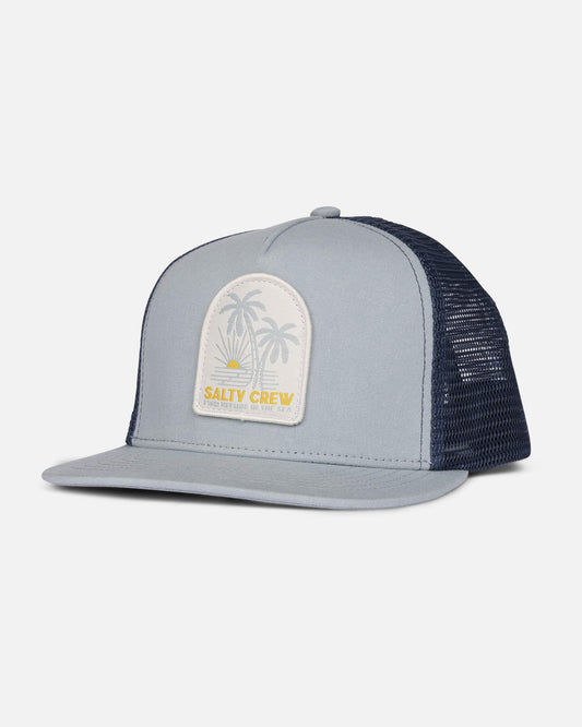 Salty crew HATS Palmdale  Rtro Trckr Kids - Blue Gold in Blue Gold