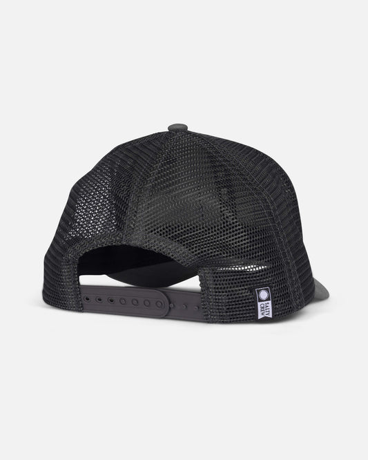Salty crew HATS Palmdale Retro Trucker - Charcoal in Charcoal