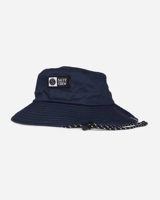 Salty crew HATS Alpha Boonie - Navy in Navy