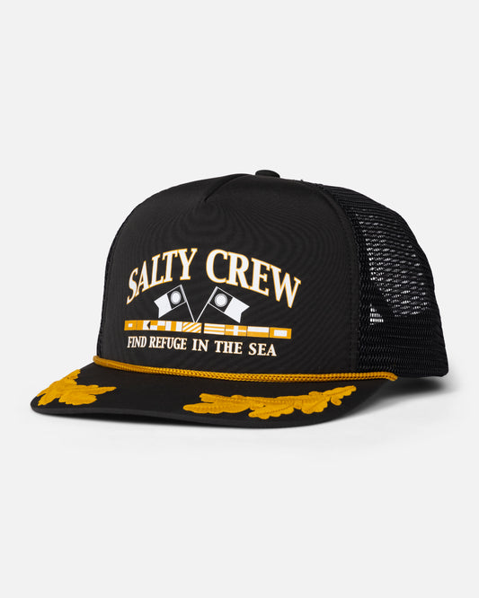Yacht Club Trucker - Black