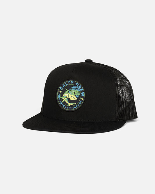 Mahi Club Retro Trucker - Black