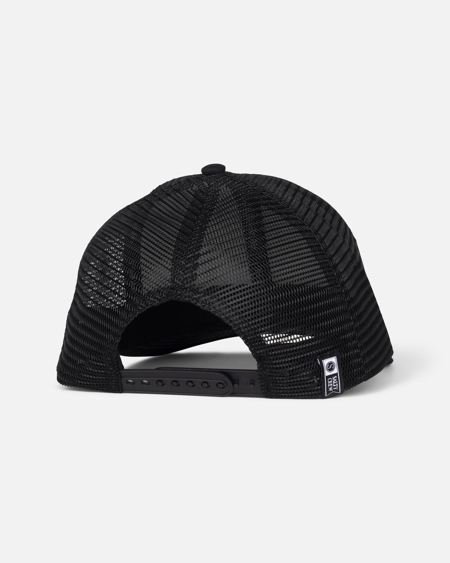 Patched Retro Trucker - Black/White